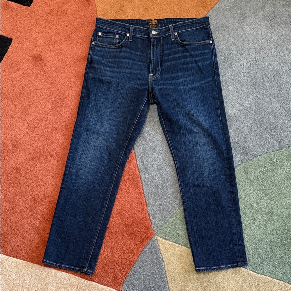 Civilianaire "Allen Edmonds" Men's Straight Jeans
